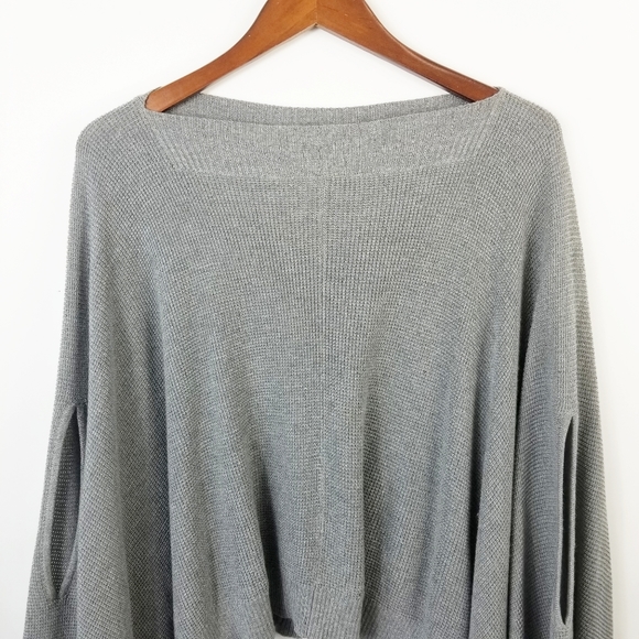 LULULEMON Forward Flow Cape Poncho Heathered Gray - Picture 6 of 9